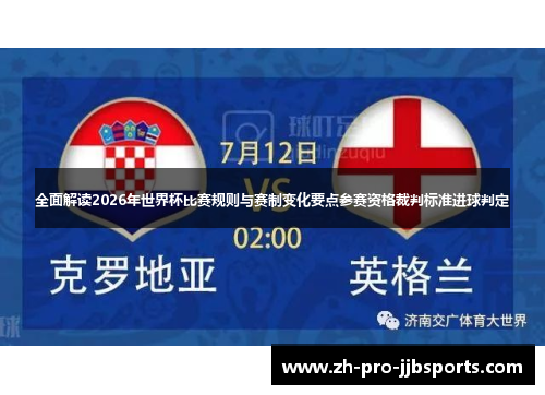 全面解读2026年世界杯比赛规则与赛制变化要点参赛资格裁判标准进球判定